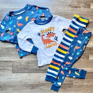 2 pairs of Dinosaur PJ’s